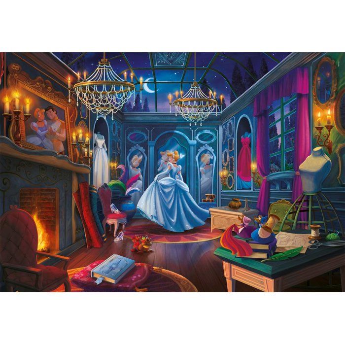 Image secondaire de Puzzle 500 pièces Disney Princesses - Jasmine par Clementoni