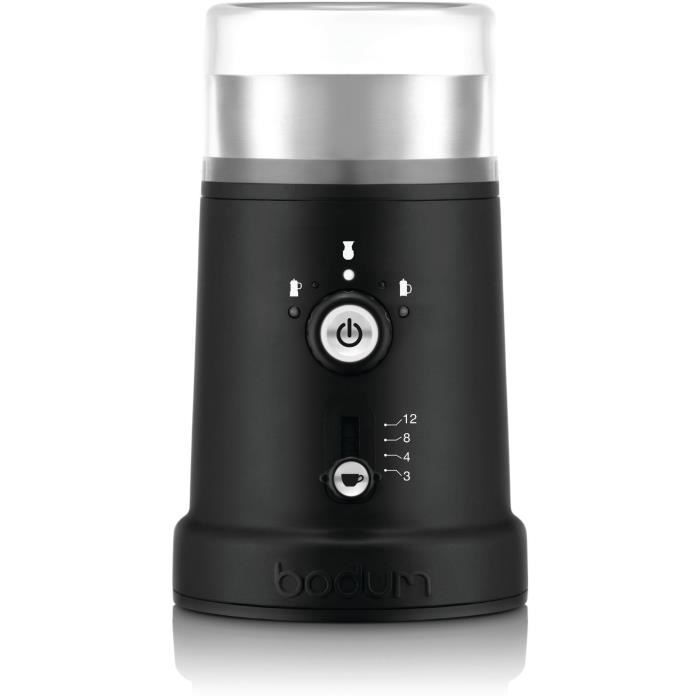 Macinacaffè elettrico - BODUM - BISTRO 12041-01EURO - A doghe - Regolabile