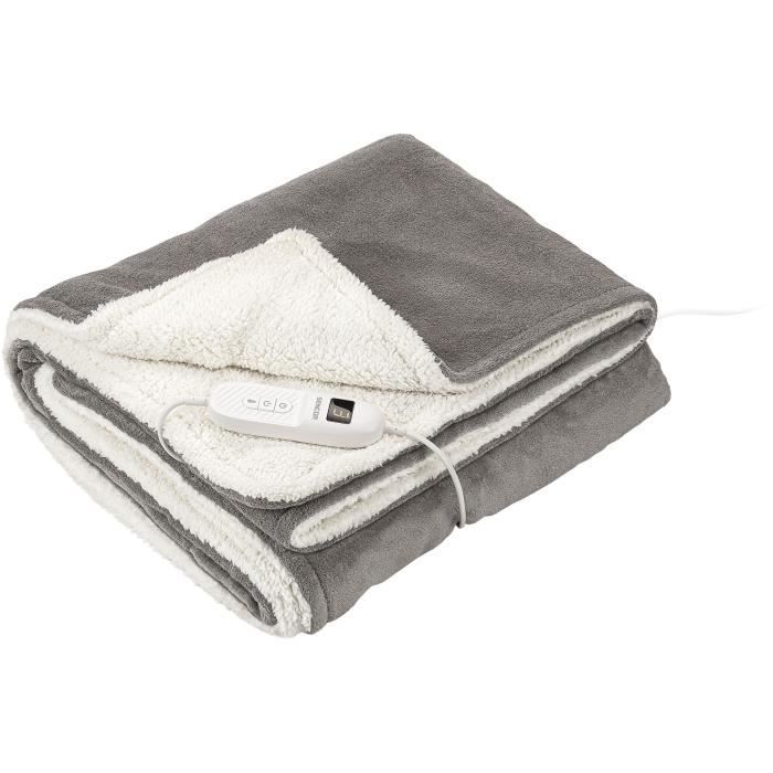 Couverture chauffante - SENCOR - SUB 2000G - 160 W - 9 temp�ratures - Gris