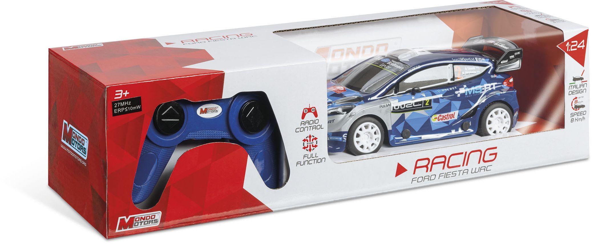 Image secondaire de Voiture Télécommandée Ford Fiesta WRC 1:24 - Mondo Motors