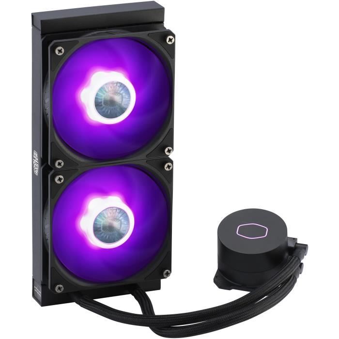 Cooler Master Masterliquid Ml240l V2 Rgb - Processore Aio Watercooling ( intel E Amd), 2x 120 Mm Rgb