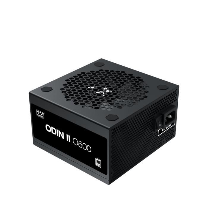 Alimentation PC - XIGMATEK - Odin II O500 - 500W - 80Plus - Non modulaire - Ventilateur 120mm - Noir