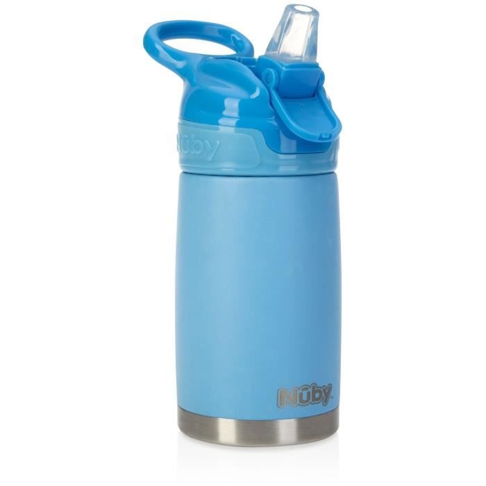 Image secondaire de Gourde isotherme - NUBY - 300 ml - Acier inoxydable - Bleu
