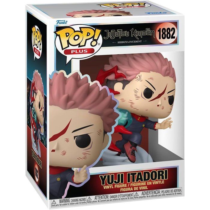Figurine Funko Pop! Plus Yuji Itadori - Jujutsu Kaisen - Grande Taille