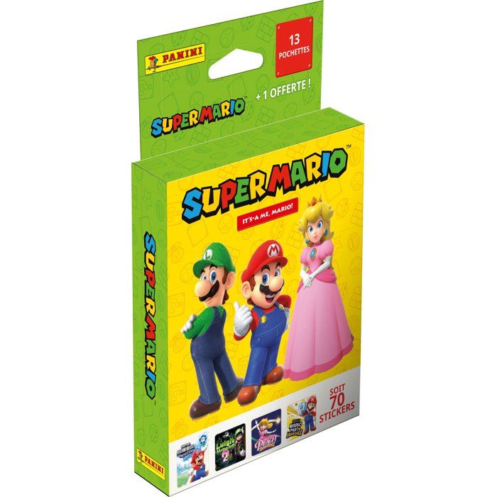 Image secondaire de Blister Super Mario 2 - 13 pochettes + 1 offerte - 70 stickers