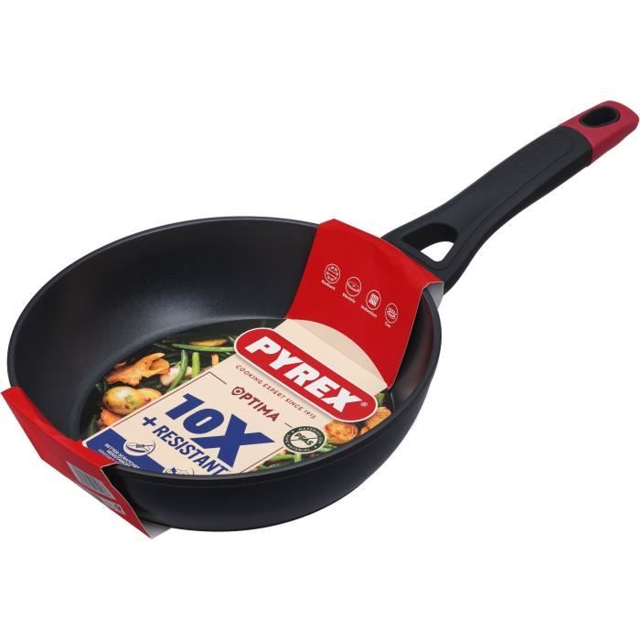 Image secondaire de Poele profonde - PYREX - 1455026 - En aluminium forgé - Antiadhésif - 26 cm - Sans PFAS