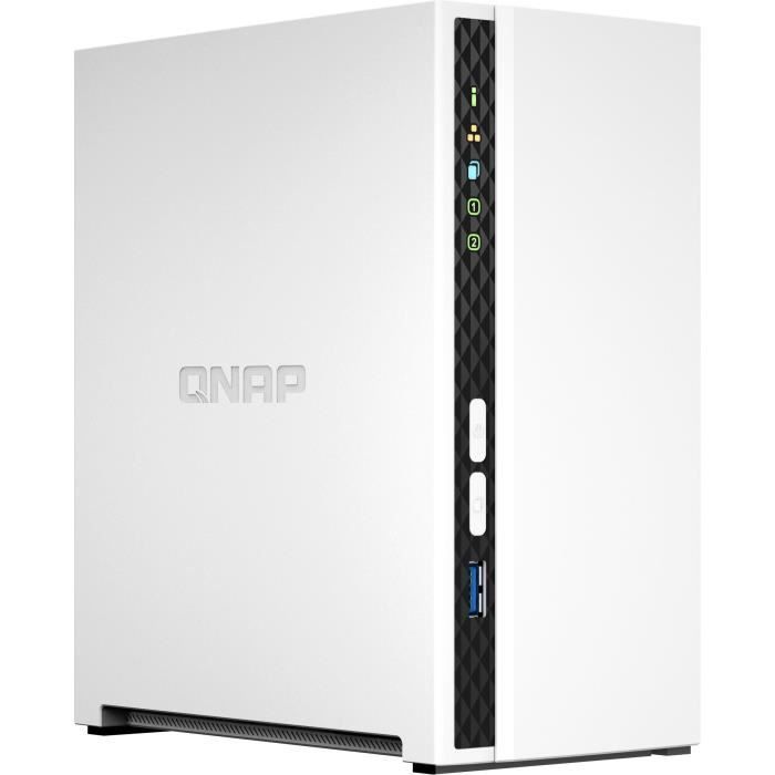 Servidor NAS - QNAP - TS-233 - 2 bahías - 2 GB