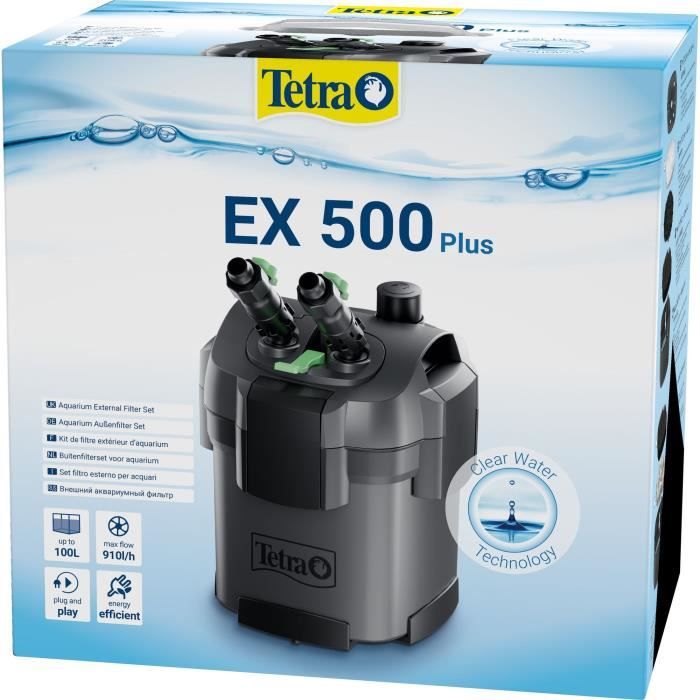 Image secondaire de Filtre extérieur - TETRA - EX 500 plus - Pour aquarium jusqu'a 100 L