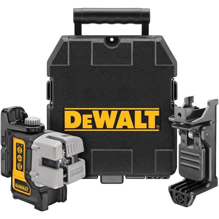 DEWALT Laser multi-lignes DW089K - Livré avec support et coffret de transport