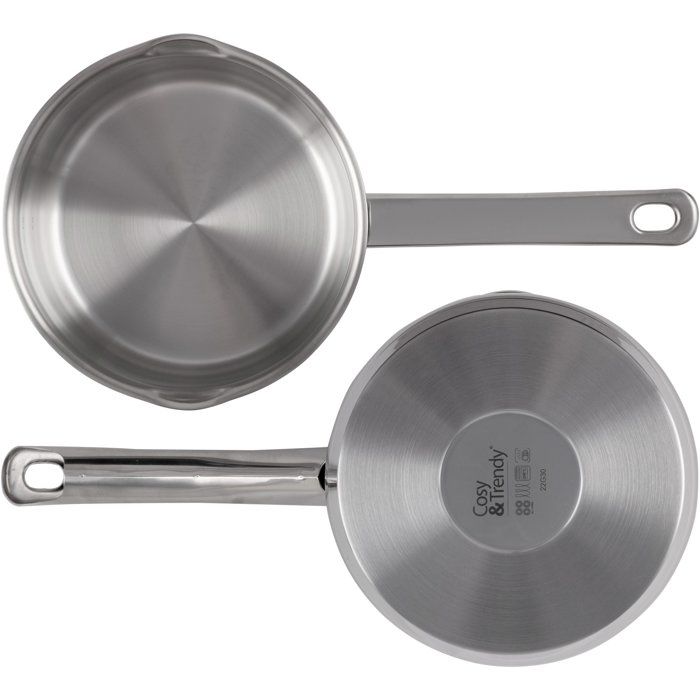 Image secondaire de Casserole Daily avec 2 Becs Verseurs - Ø16 cm - Tous Feux