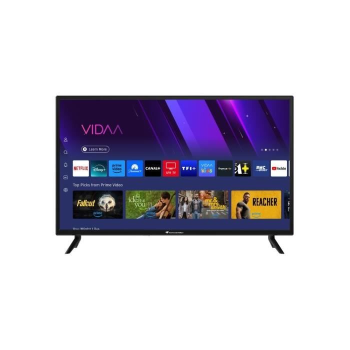 TV HD - CONTINENTAL EDISON - 32 (81 cm) - Smart Vidaa - Wifi Bluetooth - 3xHDMI - 2xUSB - CELED32SVHD25B6