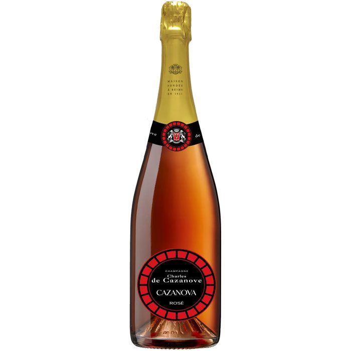 Champagne Charles de Cazanove Cazanova Ros� - 75 cl