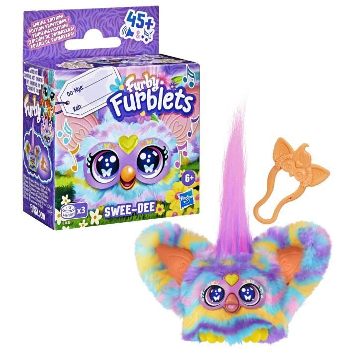 Image secondaire de Furby Furblets Swee-Dee, Mini peluche électronique pour filles et garçons, plus de 45 sons, a partir de 6 ans, série 4, Hasbro