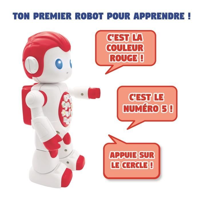 POWERMAN BABY - Robot Parlant Interactif Jouet d'éveil et d'apprentissage (Français) - LEXIBOOK