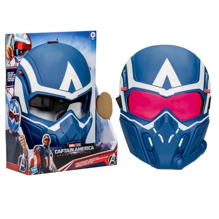 Masque de vol Captain America Brave New World, jouet de déguisement, Marvel Studios, Des 5 ans