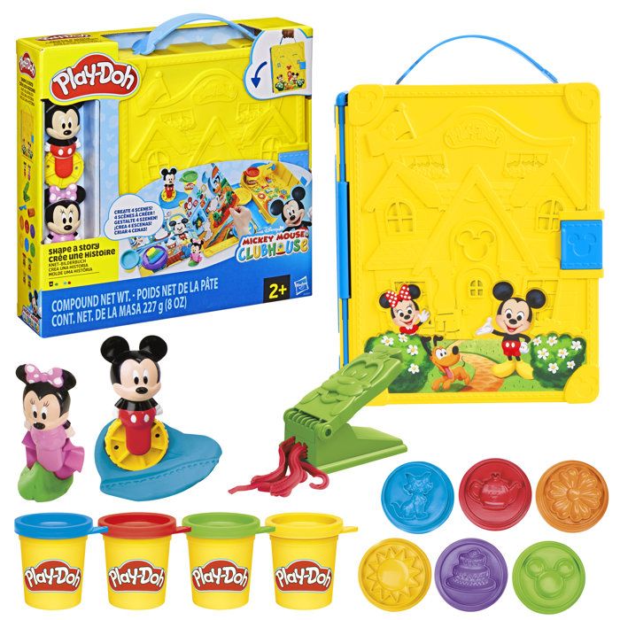 Coffret Play-Doh Disney Junior Mickey & Minnie - Pâte à modeler créative