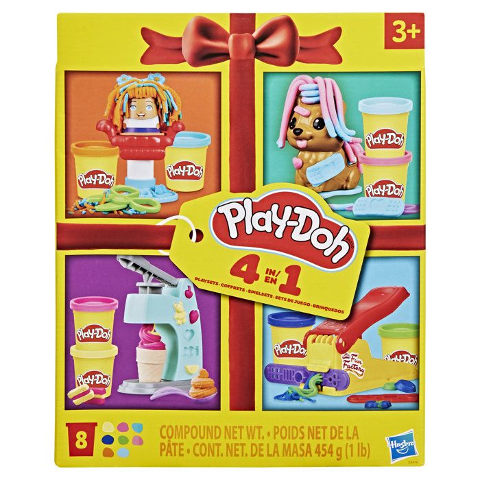 Playdoh - Coffrets Mini Pâte à Modeler Classiques pour Enfants