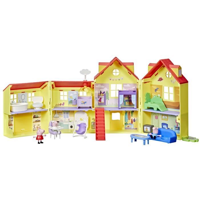 Image secondaire de Peppa Pig La grande maison familiale, coffret avec Evie pour filles et garçons, des 3 ans