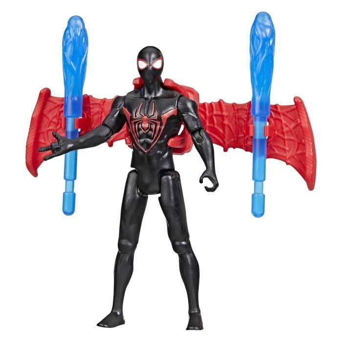 Image secondaire de Figurine Miles Morales Bolide de course Remix, Marvel Spider-Man VenomVersus Epic World of Action, des 4 ans