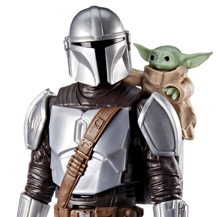 Image secondaire de Figurine Mandalorien 28 cm avec effets sonores - Star Wars The Mandalorian & Grogu