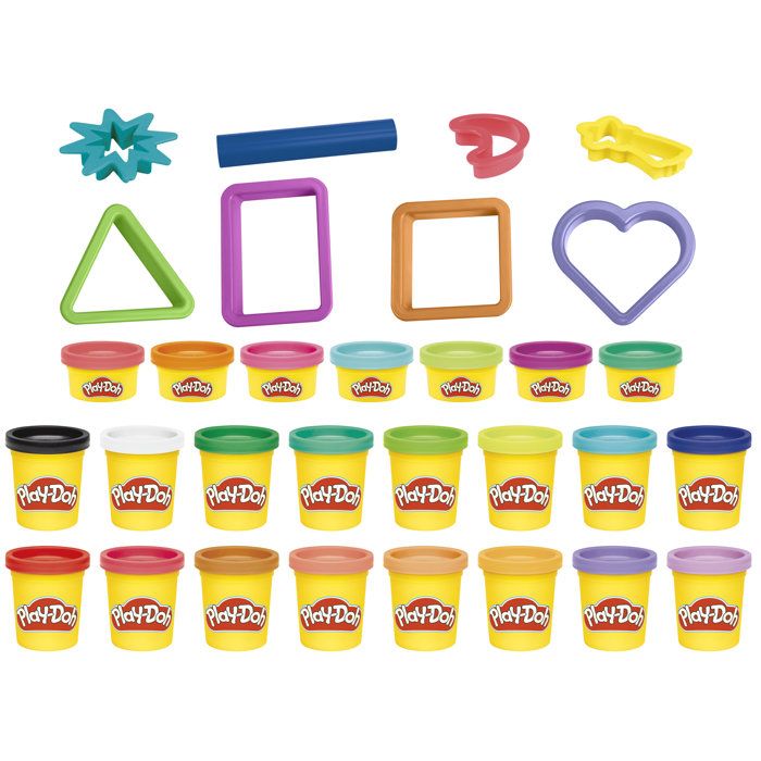 Image secondaire de Coffret Play-Doh avec 23 pots et 8 accessoires pour enfants