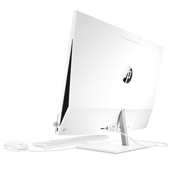 HP All-in-One PC Pavilion 27-d1105nf - 27 UHD 4K - Intel Core i5-11500T - RAM 16 Go - Stockage 1 TO + 256 Go - W10 - NVIDIA GeForce