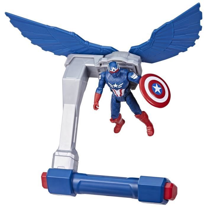 Figurine Captain America Commandes de vol, Marvel Epic Hero Series Captain America: Brave New World, des 4 ans