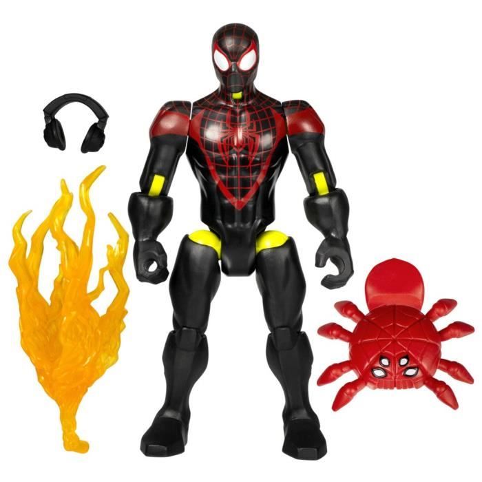 Image secondaire de MixMashers Miles Morales, figurine personnalisable à mélanger et combiner avec accessoires, Marvel, Dès 4 ans