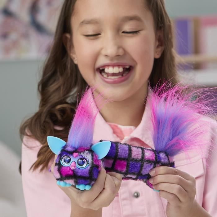 Image secondaire de Furby DJ Furblets Dis-Co-Dazz, Mini peluche électronique, jouet pour enfant, 45 sons et musiques, des 6 ans