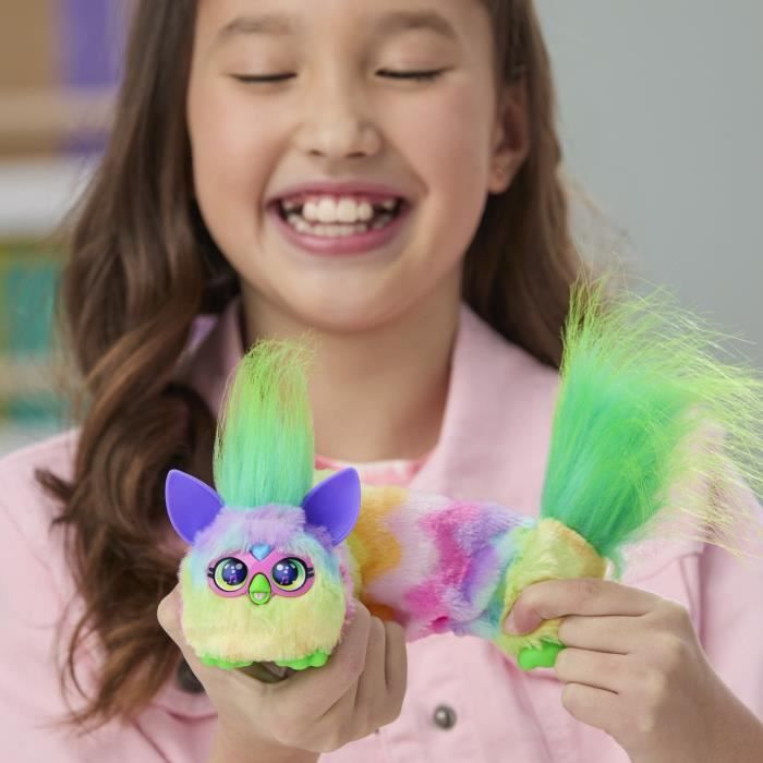 Image secondaire de Furby DJ Furblets Can-Dee-Swirl, Mini peluche électronique, jouet pour enfant, 45 sons et musiques, des 6 ans