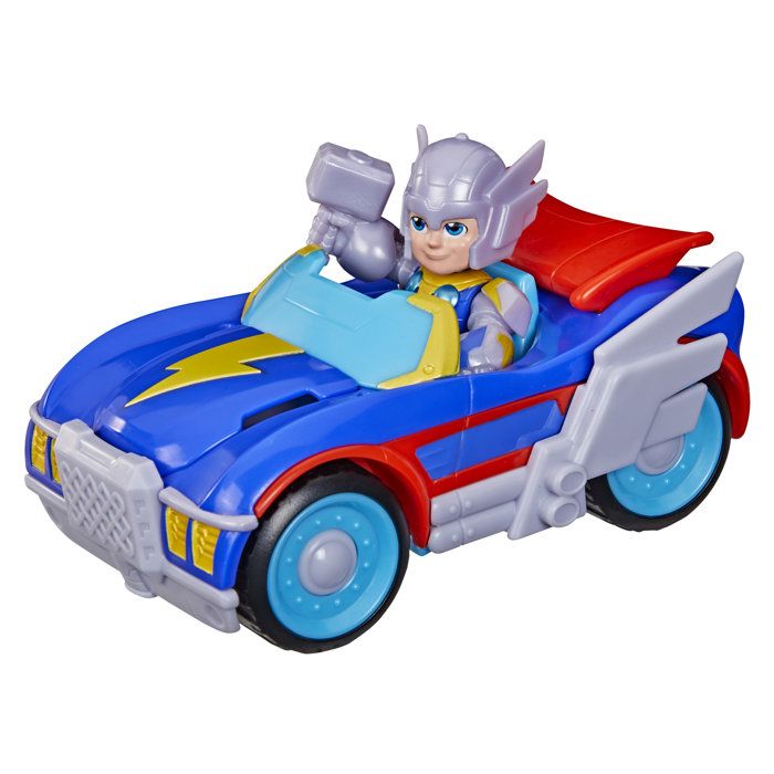 Image secondaire de Figurine Thor avec Foudremobile - Super-héros Marvel