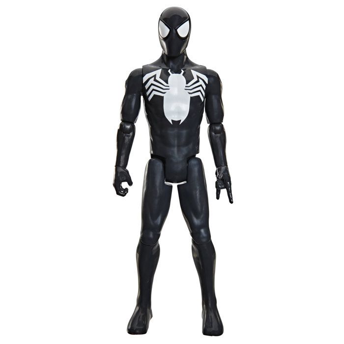 Image secondaire de Figurine Deluxe Spider-Man Noir 30 cm - Titan Series
