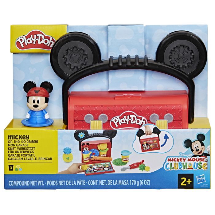Image secondaire de Play-Doh Disney Junior Mon Garage avec Mickey Mouse - Coffret Créatif
