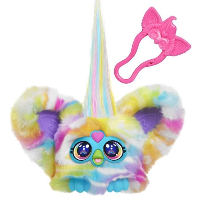 Furby Furblets Zee-Bah, Mini peluche électronique pour filles et garçons, plus de 45 sons, a partir de 6 ans, série 4, Hasbro