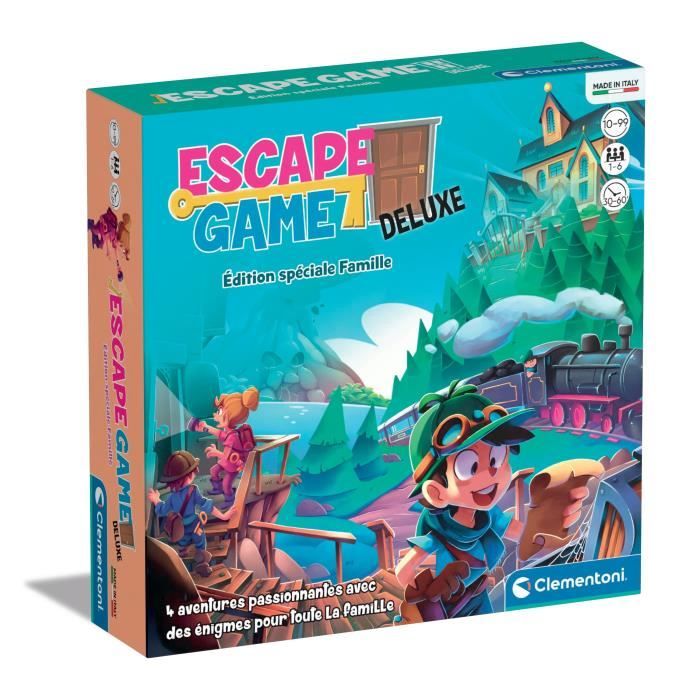 CLEMENTONI - Escape Game Deluxe - Edition sp?ciale Famille