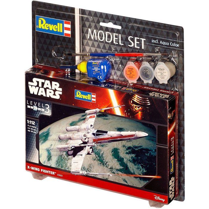 Image secondaire de Maquette X-Wing Fighter Star Wars avec Colle et Peintures