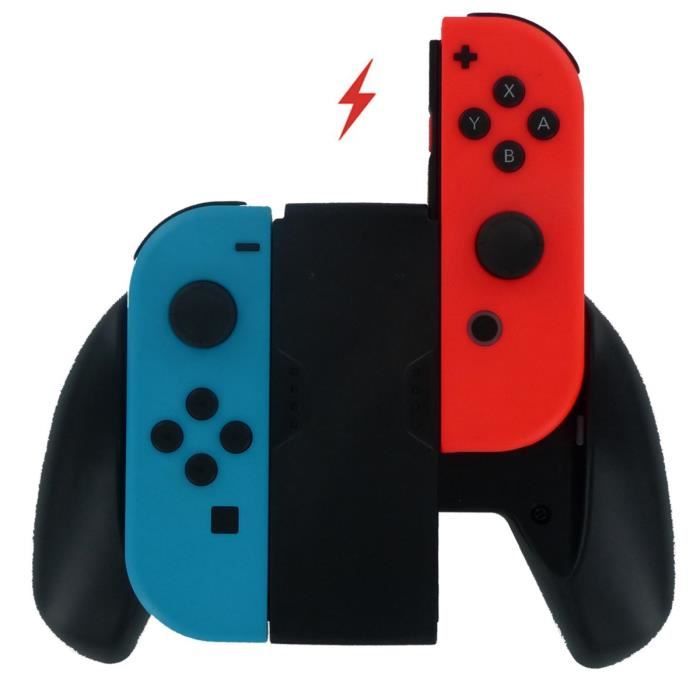 Subsonic - Manette support de charge pour Joy-Con - Grip de recharge pour JoyCon de la console Nintendo Switch - Charging Grip