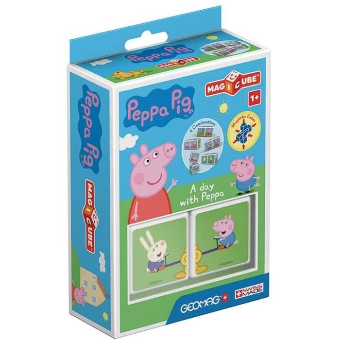 MAGICUBE - Peppa Pig une journée avec Peppa (2 cubes)