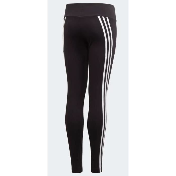 Legging de sport - ADIDAS - Enfant - Noir/Blanc