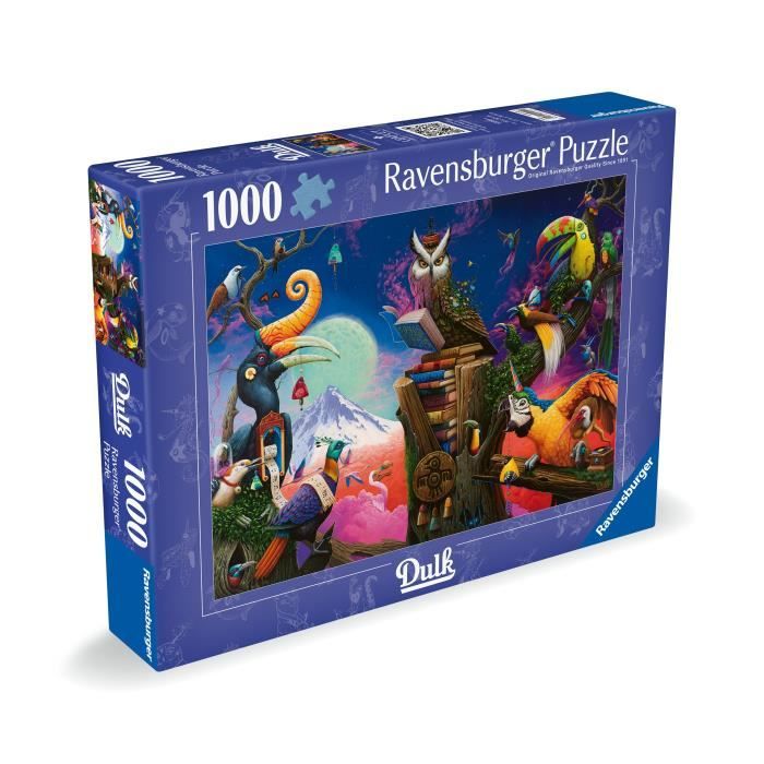 Image secondaire de Puzzle Ravensburger Chants des Oiseaux Disparus - 1000 Pièces