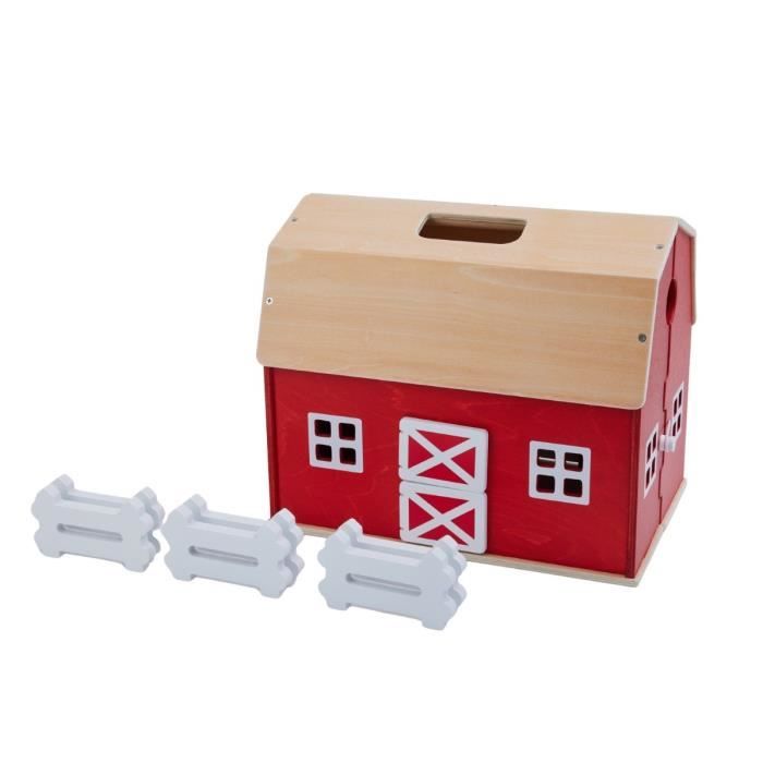 Image secondaire de Figurine Ferme en bois rétro, Schleich 42602 Gamme Farm World