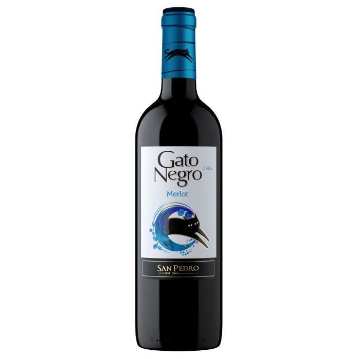 Gato Negro 2024 Merlot - Vin Rouge du Chili en 75 cl