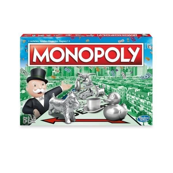 MONOPOLY - Jeu pour la famille et les enfants - 2 a 6 joueurs - des 8 ans - Cartes choisies par le public incluses