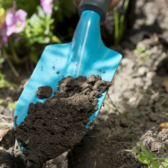 GARDENA Transplantoir large Classic - Noir et bleu