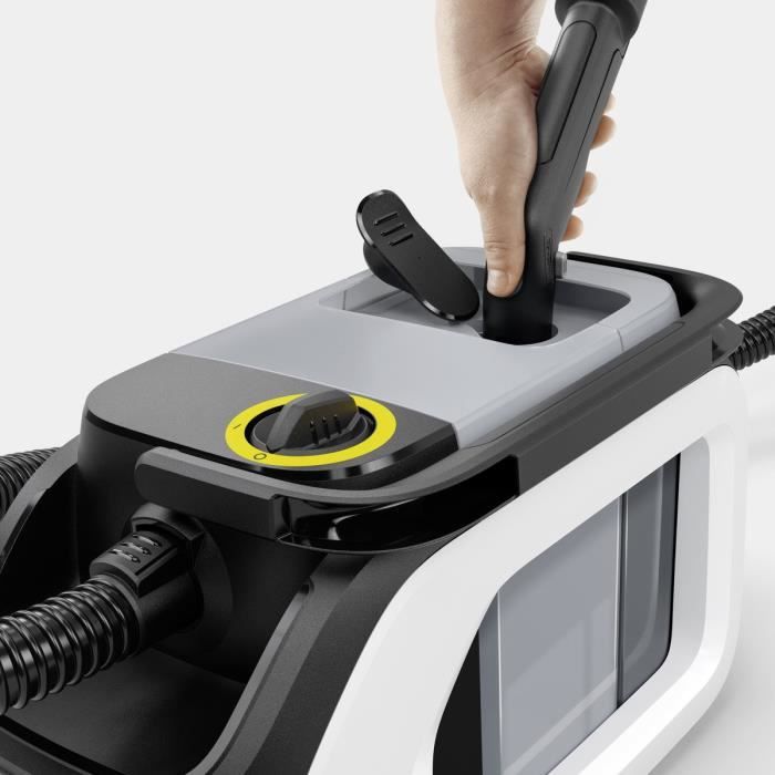 Image secondaire de Nettoyeur Détacheur KARCHER SE 3 Compact Floor - Nettoyage en profondeur - 500W - Réservoir 1,7L - Accessoires inclus