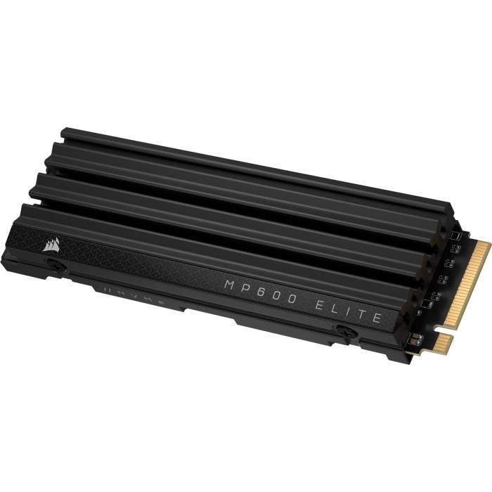 Internal SSD - CORSAIR - MP600 ELITE 1TB Gen4 PCIe x4 NVMe M.2 SSD - With heatsink