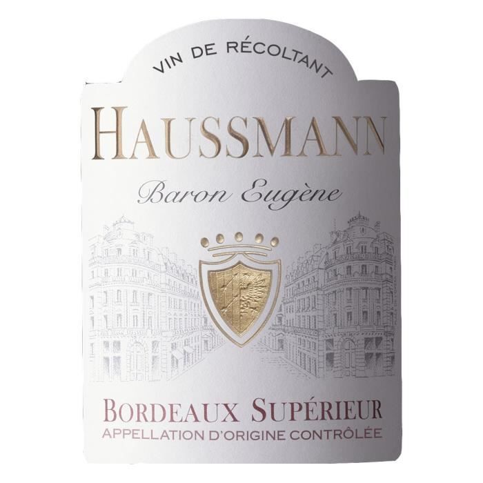Image secondaire de Haussmann Baron Eugene Bordeaux Supérieur - Vin rouge de Bordeaux