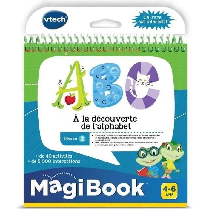 VTECH - Magibook Interactive Book - ABC, Discovering The Alphabet