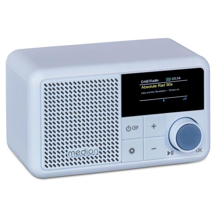Image secondaire de Mini Radio - MEDION - DAB/FM - Mono 2W RMS - Bleu