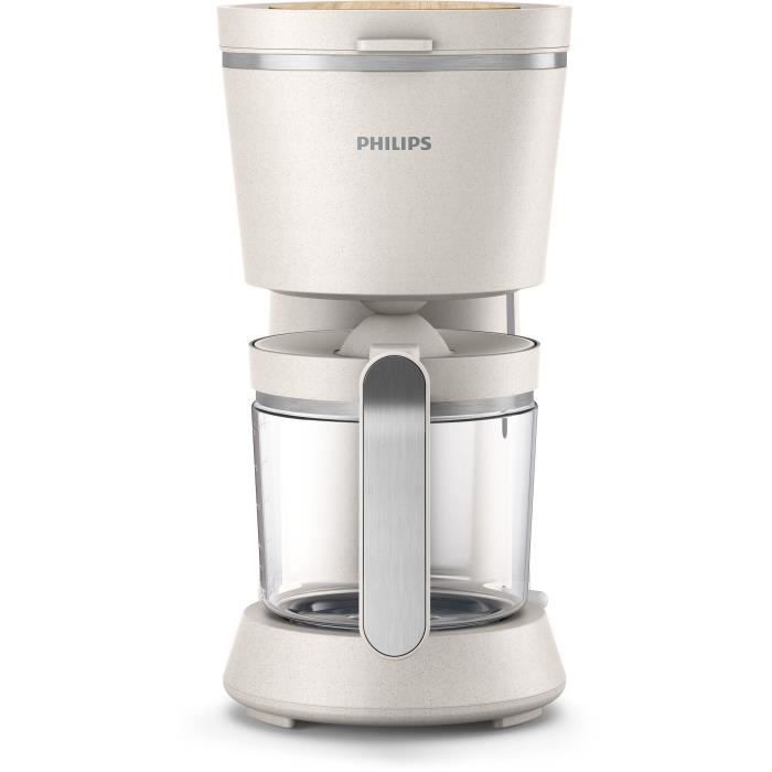 Cafetiere filtre - PHILIPS - HD5120/00 - 1.2 L - Blanc mat - Écologique